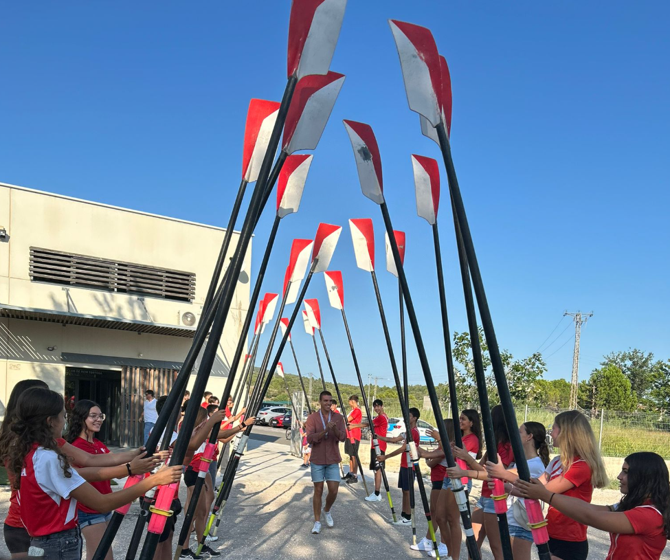 Rebuda de Eric Pastor al Club de Rem Tortosa
